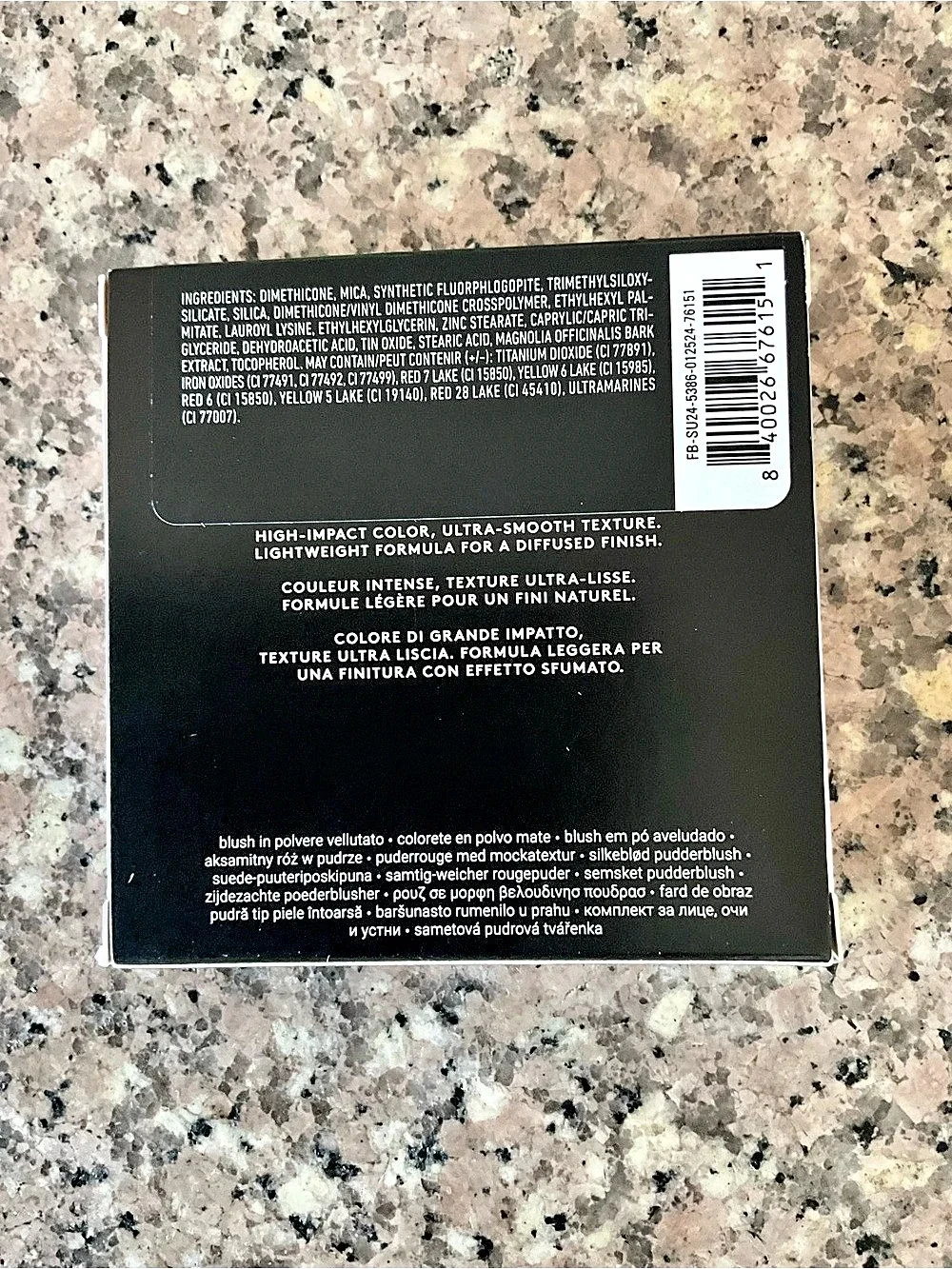 Fenty Beauty Fenty Cheeks Suede Powder Blush Drama Class 12 Purple